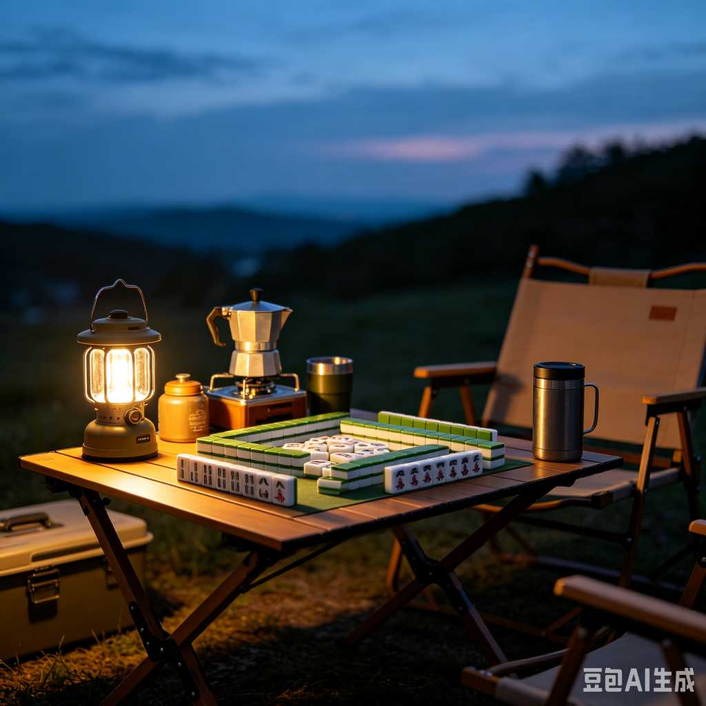 mahjong set for family game night