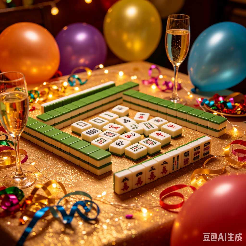 simulated ivory mahjong set