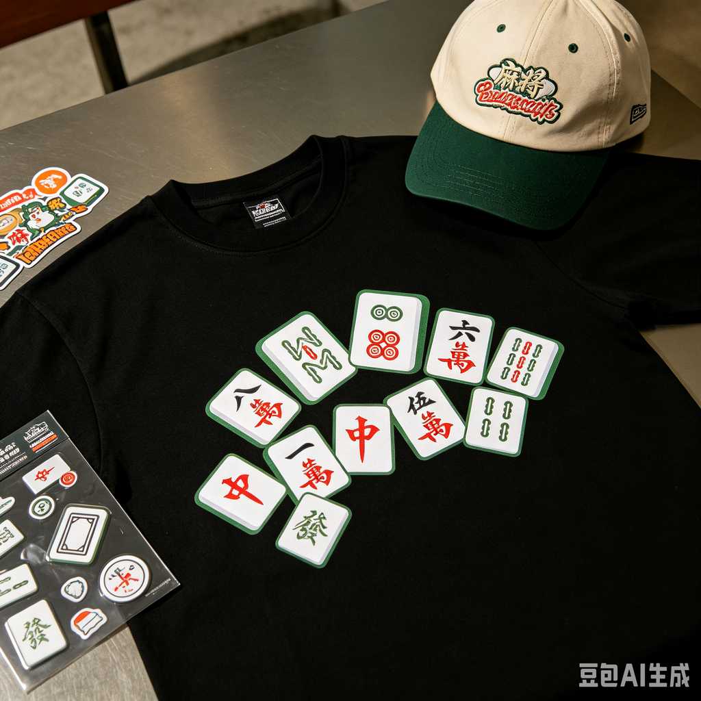 hd printed mahjong set