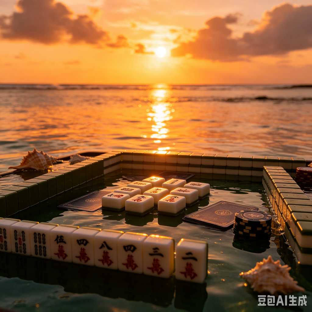 stable print mahjong set